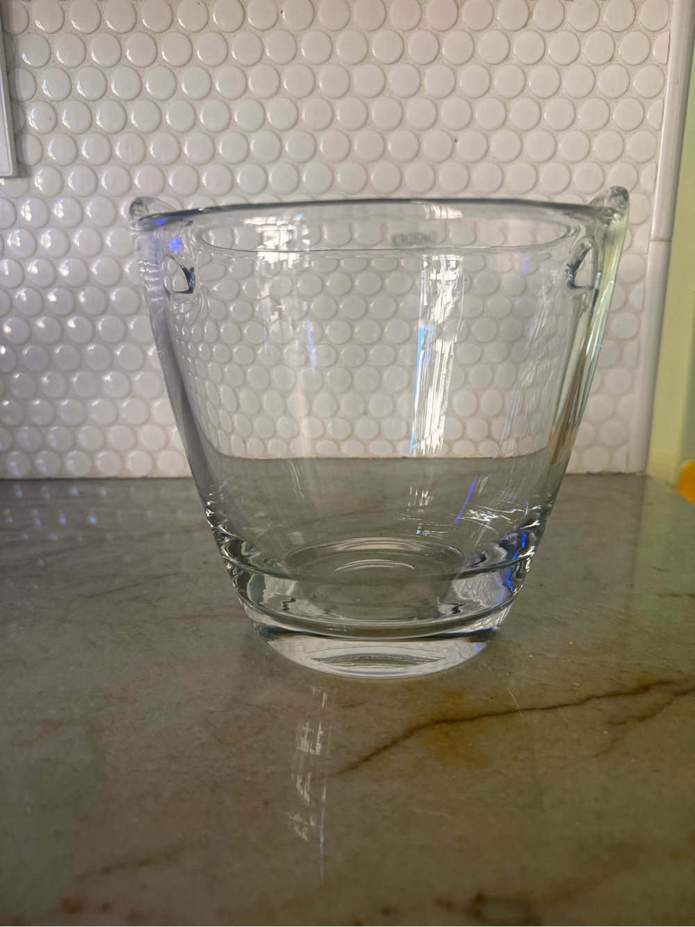 Krosno Vintage Clear Glass Ice Bucket